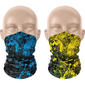 Resim Dair Aksesuar 2'li Set Boyunluk Erkek Boyunluk Kadın Boyunluk Motosiklet Boyunluk Maske Balaklava Outdoor Maske 