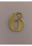 Resim Gendec 5 Cm Altın Sarı No:6 