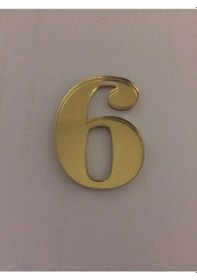 Resim Gendec 5 Cm Altın Sarı No:6 