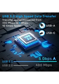 Resim Unıtek Harici Dvd-rw Type-c/a+5in1 Dock Statıon T1037a01 