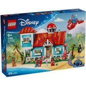 Resim 43268 Lego Disney Lilo ve Stiç Plaj Evi 834 parça +9 yaş 