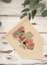 Resim Mutfak Duvar Dekoru, Pinterest Oda Dekoru, Sanat Serisi, Kanvas Flama Askılı Duvar Örtüsü NO:439 - Renkli - 7 / 21 x 30 