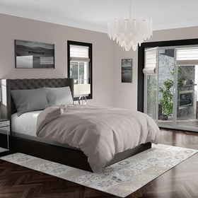 Resim Monnhein Yıkanabilir Halı ve Yolluk - Kaymaz Tabanlı Salon Halısı, Mutfak Halısı, Modern Dijital Baskı Tasarım (0371) 