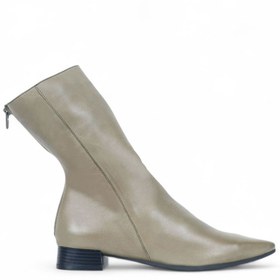 Resim Bueno Shoes Yeşil Deri Kadın Topuklu Bot 01wr3011 