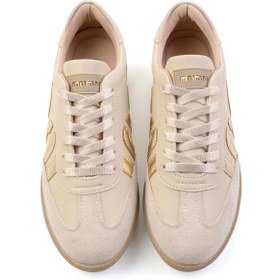 Resim Bambi Ekru Bej Kadın Sneaker K01179888809 