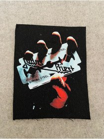 Resim ZID Judas Priest Müzik grubu Dijital Baskı Suya Dayanıklı Yama Patch Dikilebilir (10x13 cm) 
