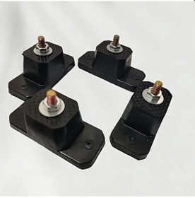 Resim Topshop1 4pcs Klima Shock Absorber Pedleri 35db Gürültü Azaltma Anti-aging Kauçuk Malzeme Split Pencere Outdoor Üniteler İçin 