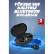 Resim Techno Stock Bluetooth Kulaklık Tws Yüksek Ses Kaliteli Kesintisiz Dijital Göstergeli Kulaklık 