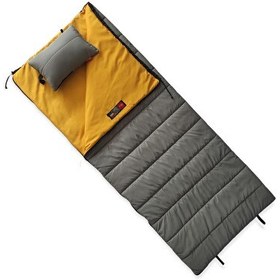 Resim Naturecamp Oga 200 -5 Derece Gri Birleşebilir Yastıklı Uyku Tulumu 