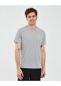 Resim Skechers Graphic T-Shirt M Short Sleeve Erkek Gri Melanj Tshirt S241054-036 