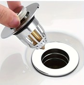 Resim Sunshine022 Gümüş Renk 1 Adet Ağır Hizmet Tipi Bataryalı Tıpa Ve Tıkanıklık Önleyici Süzgeç 