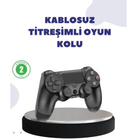 Resim Ronanna Kablosuz Titreşimli Oyun Kolu – Yüksek Hassasiyetli Analog Kontrol ve Ergonomik Tutma 