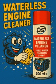Resim d&s oto bakım DS Susuz Motor Temizleme Spreyi / Motor Parlatıcı 500 ml 