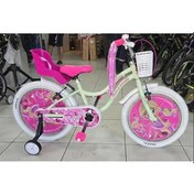 Resim Salcano Muki 16 Jant Kız Çocuk Bisikleti Mint Yeşili Ön Arka Sepetli Kız Çocuk Bisikleti Siyah 