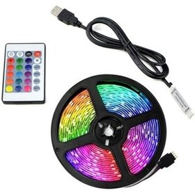 Resim Kumandalı Tek Çipli Rgb Şerit Led Set 