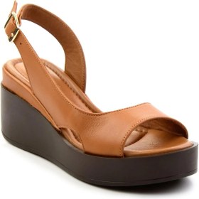Resim Bambi Siyah Leather Kadın Sandalet K05359032503 