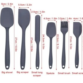 Resim Silikon Spatula ve Fırça Seti 