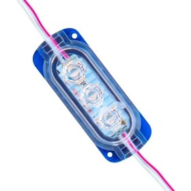 Resim Powermaster 12 Volt 0.6 Watt Mavi 2835 65 x 25 mm IP65 120 Lümen 160 Derece Modül LED 