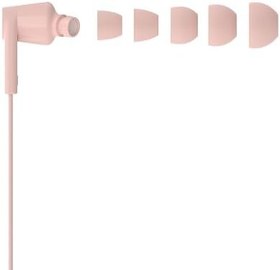 Resim Belkin SoundForm Kablolu Kulaklık (Pembe) - Mikrofonlu Kulak İçi Tasarım, USB-C Konnektör, iPhone 15, iPad Mini, Galaxy ve Android Cihazlarla Uyumlu 