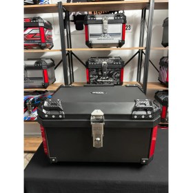 Resim REXX 60 LİTRE ABS MOTOSİKLET ARKA ÇANTA ADVENTURE 