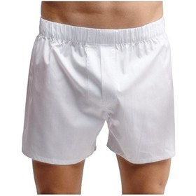 Resim The Don Beyaz Çizgili Exclusive Yırtmaçlı Erkek Boxer 
