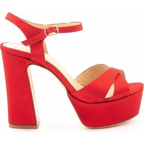 Resim Kemal Tanca Kadın Gece & Abiye Ayakkabı 360 Kırmızı 