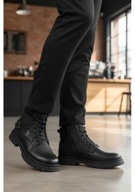Resim U.s. Polo Assn. Woxıc 5pr 102038387 Erkek Bot Siyah 40-45 Siyah 