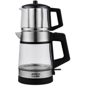 Resim Arnica Ih33250 Demli Trend Inox Cam Çay Makinesi 
