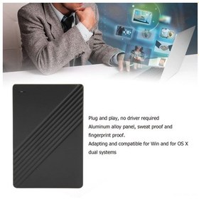 Resim Vkemall 500gb Taşınabilir Dış Hard Disk, Usb 3.0 5gbps Hızlı Aktarım, Ultra İnce, Alüminyum Gövde, Win/mac Uyumlu, Plug & Play 