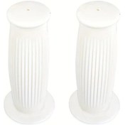 Resim Hightower Universal 1'' 25mm Beyaz Dayanıklı Motosiklet Tutma Kolu Kauçuk Kabza 