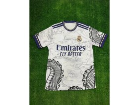 Resim Beyaz Drogon Ejder Ronaldo Futbol Forması 