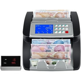 Resim Baove GB7100B Karışık Para Sayma Makinesi ve Sahte Yakalama -TL-Euro-Usd - Türkçe Sesli Uyarı 