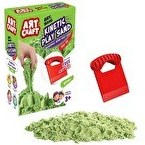 Resim Art Craft 500 GR Aksesuarlı Yeşil Kinetik Oyun Kumu 