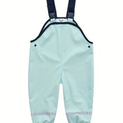 Resim Gençler İçin Her Mevsim PU Yağmurluk Tulum - Günlük, Makinede Yıkanabilir, Dijital Baskı Tasarımı, Tek Omuz, Esnemez Kumaş 