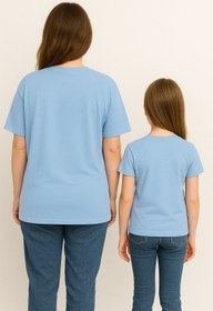 Resim SVART WEAR MAMA MINI Anne Kız Kombin Tişört Takımı T-Shirt Twin Anne Kız Çocuk Oversize MAMA MINI (TEKLİ FİYAT) 