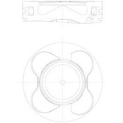 Resim Mahle 081pı00102002 Pıston Segman 84.5mm 0.50mm Bmw M57 N2 E53 E60 E90 E65 E83 E70 E71 E72 11257792745-11257792746 