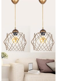 Resim Trend Kitchen 2 Adet Silvano Eskitme Sarkıt Avize Eskitme 