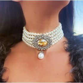 Resim Ma Atölye Victorian Choker Kolye 