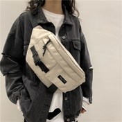 Resim 2023 Trend Büyük Kapasiteli Erkek & Kadın Bel Çantası - Vintage Kargo Stili, Fermuarlı Günlük Çift Göğüs Çantası 