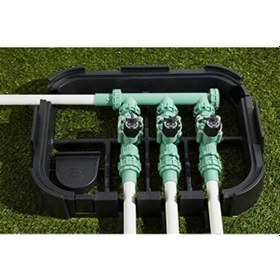 Resim 57253 3-valve Heavy Duty Preassembled Manifold Açık 