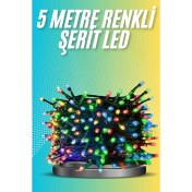 Resim 5 Metre Renkli LED Işık Her Ortama Uygun Dekoratif Aydınlatma 