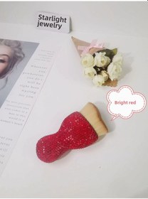 Resim Yuntech01 Kırmızı Taşlı Bardak Desenli Araç İç Temizlik Fırçası - Nylon Tüy, Klima Damlaticı Ve Boşluk Temizliği, Ergonomik Kelepçe, 4.5x97cm 