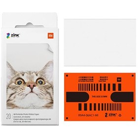 Resim Xiaomi Mi Taşınabilir Fotoğraf Yazıcı Yedek Kağıt 20'li 