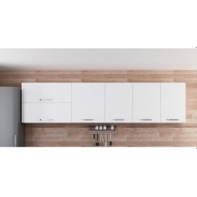 Resim Minar 295 Cm Mutfak Dolabı Beyaz 295-B1-Üst Modül Beyaz 