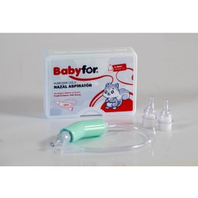 Resim BABYFOR Burun Aspiratörü Yedek Ucu 10 Adet + Burun Aspiratörü Hediyeli 