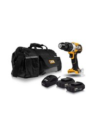 Resim Jcb 21-18BLCD Kömürsüz Çift Akülü Darbeli Matkap 18 V 4.0 Ah 