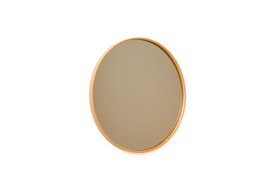 Resim CİRCLE DUVAR AYNASI, MEŞE, 100 CM 
