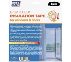 Resim Misda Store Tape Epdm Kauçuk Pencere Kapı Izolasyon Bandı Siyah 5MMX15MMX5MT 