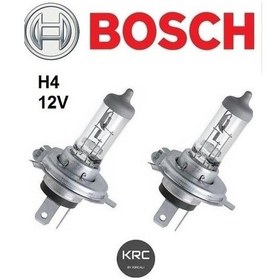 Resim Bosch H4 12V 55W Far Ampulü 2 Adet Set 