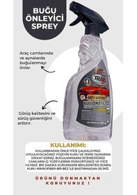 Resim Trax Araba Oto Cam Buğu Önleyici Engelleyici Sprey 500 ML 